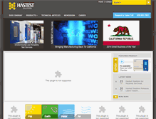 Tablet Screenshot of hastest.com